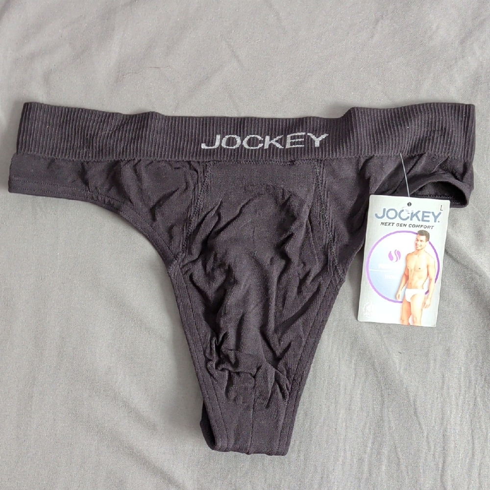 Jockey FormFit® Lightweight Seamfree® Thong - Size L ( 36"-38" )